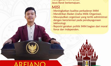 Membawa Gagasan yang Berkemajuan, Arfiano Siap Pimpin IMM Jawa Barat